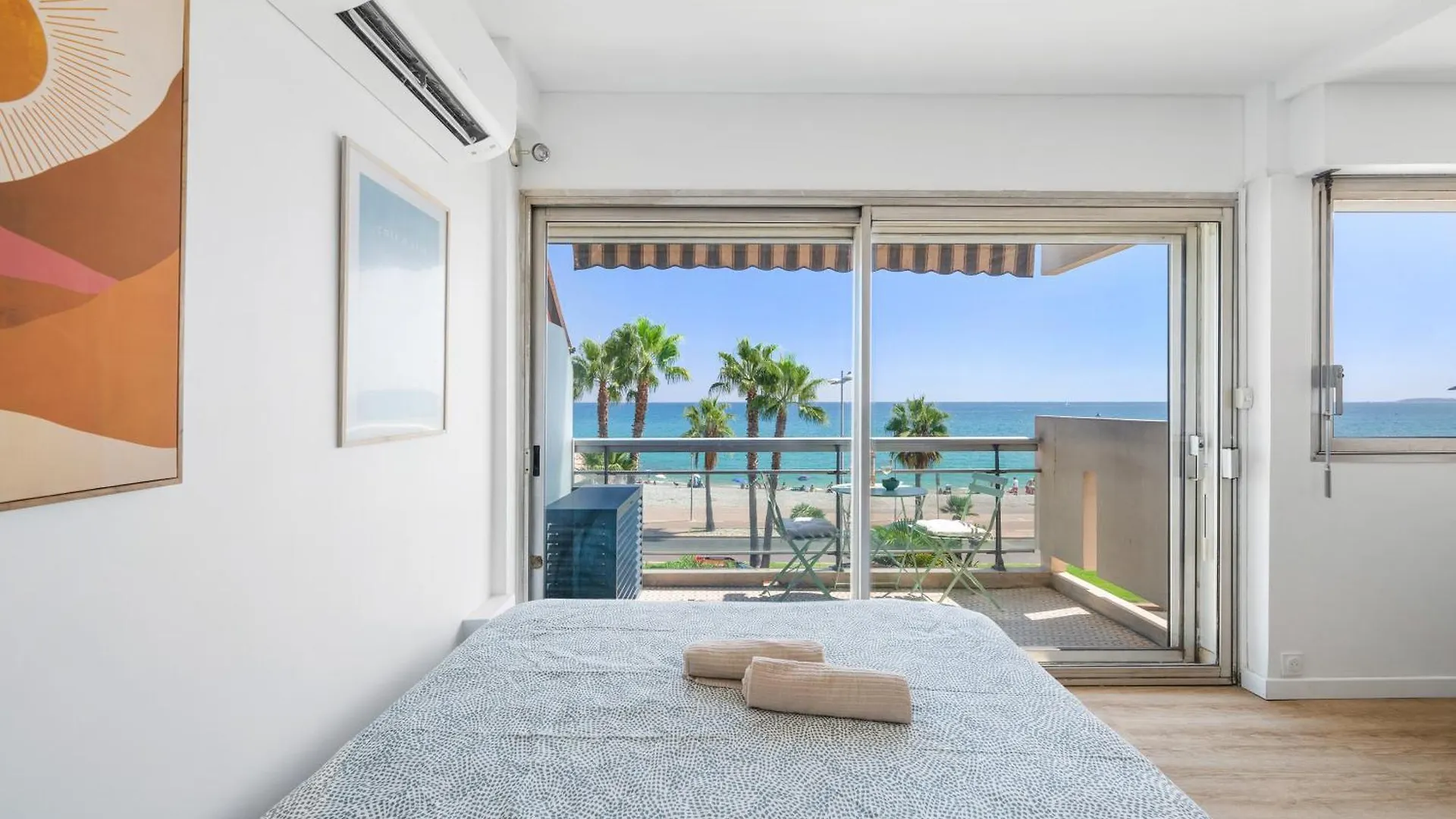 Apartment Cosy & Chill Appartements - Superbe Vue Mer, Wifi & Clim Cagnes-sur-Mer