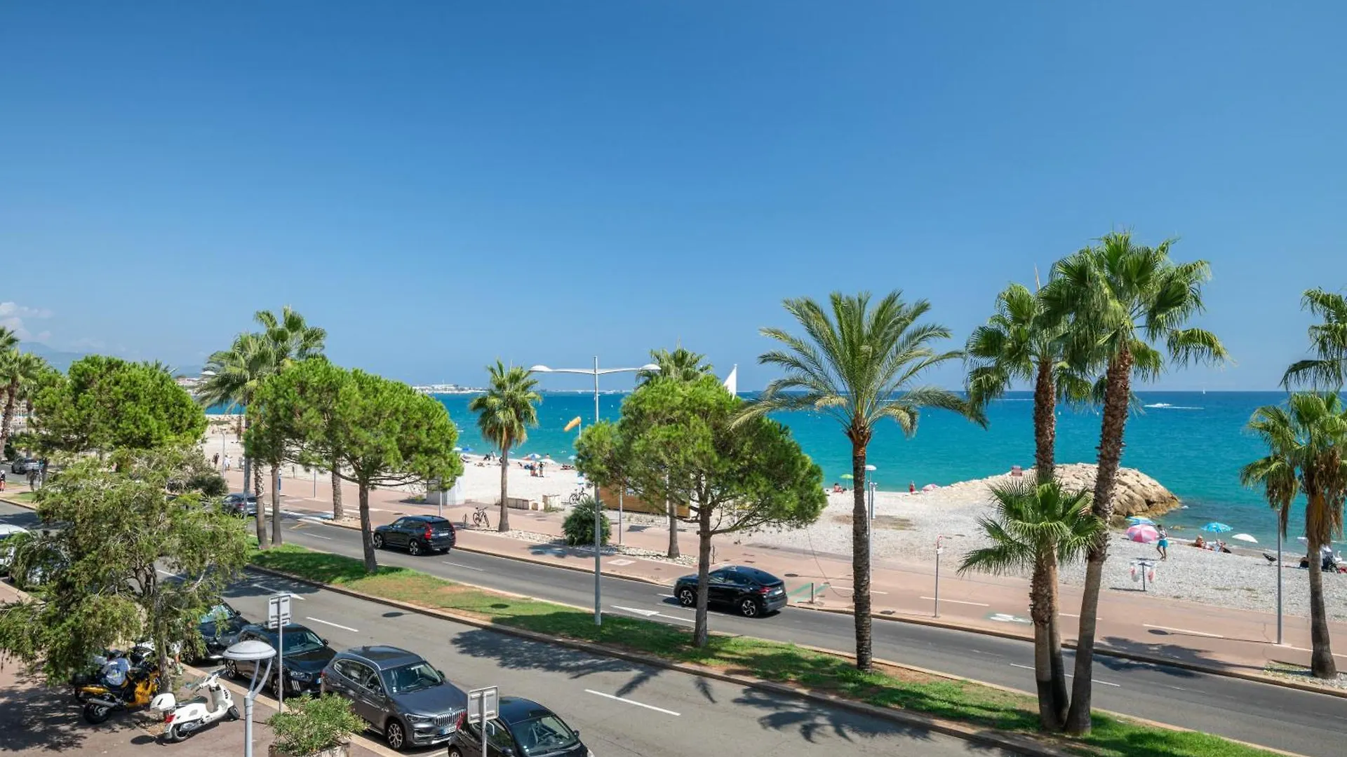Apartment Cosy & Chill Appartements - Superbe Vue Mer, Wifi & Clim Cagnes-sur-Mer