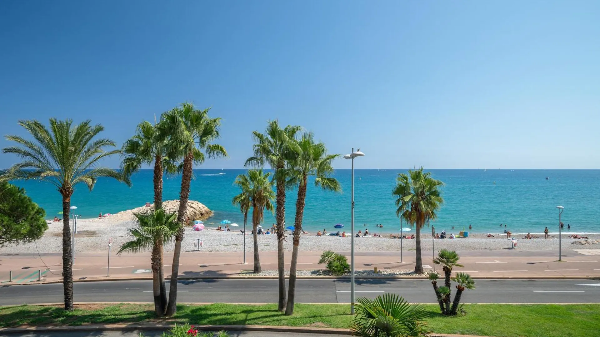 Cosy & Chill Appartements - Superbe Vue Mer, Wifi & Clim Cagnes-sur-Mer 0*,  France